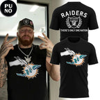 Las Vegas Raiders 2026 Gameday Dolphin Sushi Hoodie T-Shirt