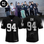 Las Vegas Raiders x BTS Signature 2026 Personalized Football Jersey