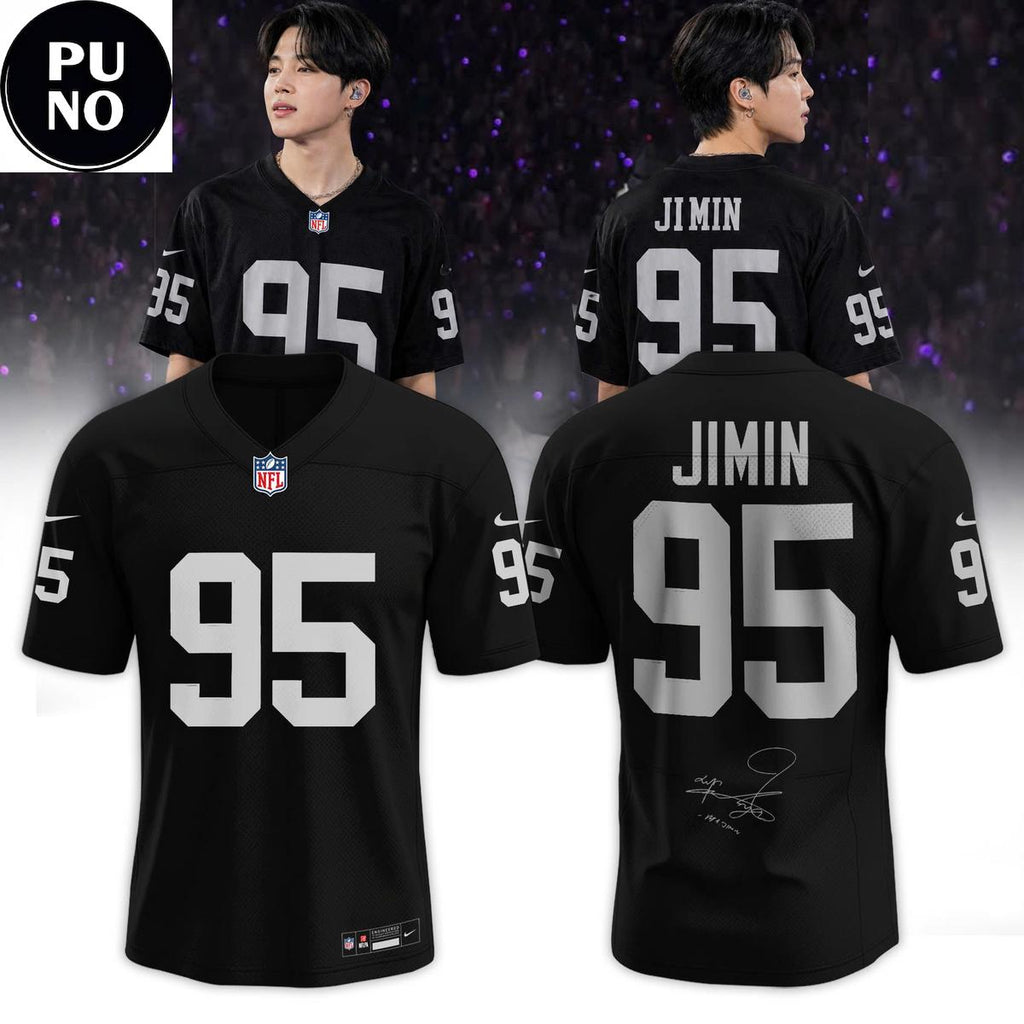 Las Vegas Raiders x BTS Signature 2026 Personalized Football Jersey