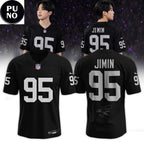 Las Vegas Raiders x BTS Signature 2026 Personalized Football Jersey