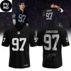 Las Vegas Raiders x BTS Signature 2026 Personalized Football Jersey