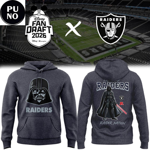 Las Vegas Raiders x Star Wars Night 2026 Darth Vader Hoodie T-Shirt