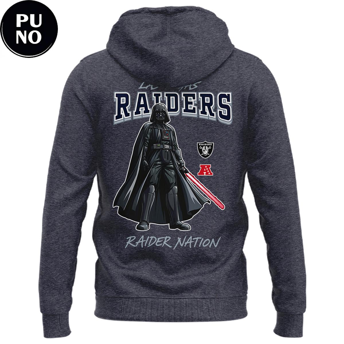 Las Vegas Raiders x Star Wars Night 2026 Darth Vader Hoodie T-Shirt
