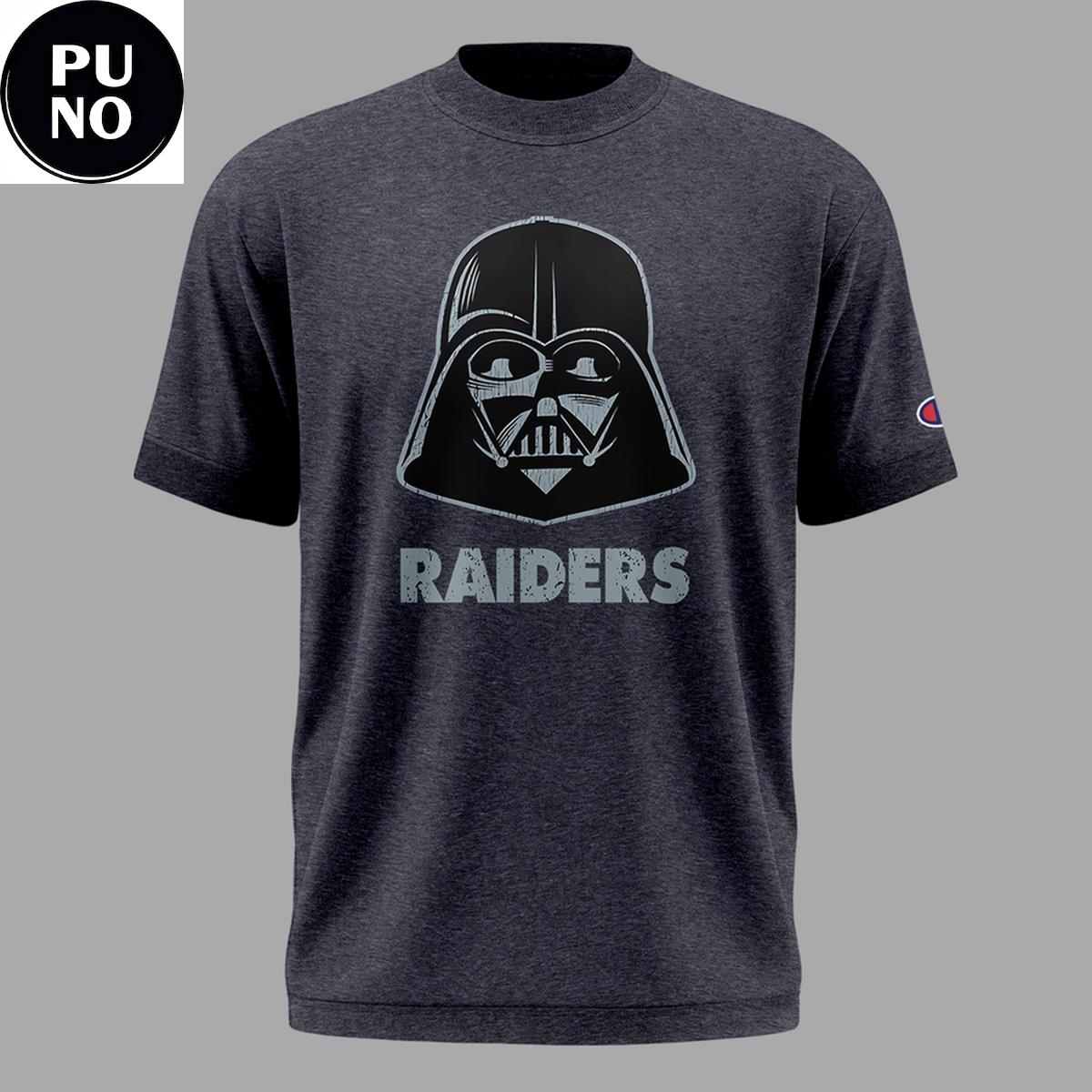 Las Vegas Raiders x Star Wars Night 2026 Darth Vader Hoodie T-Shirt