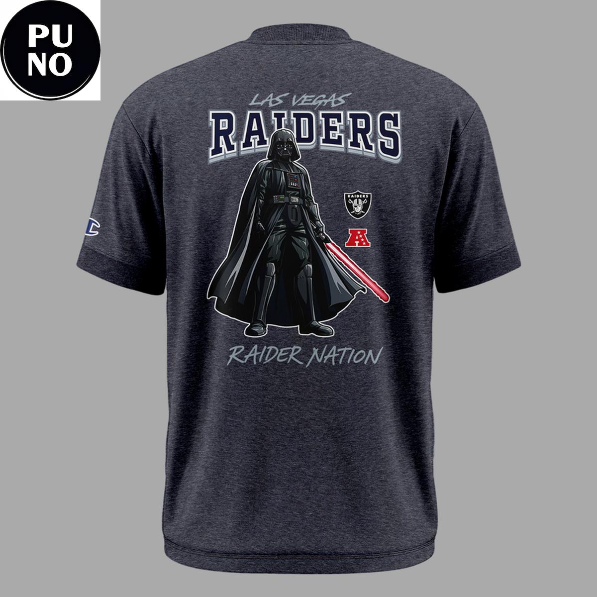Las Vegas Raiders x Star Wars Night 2026 Darth Vader Hoodie T-Shirt