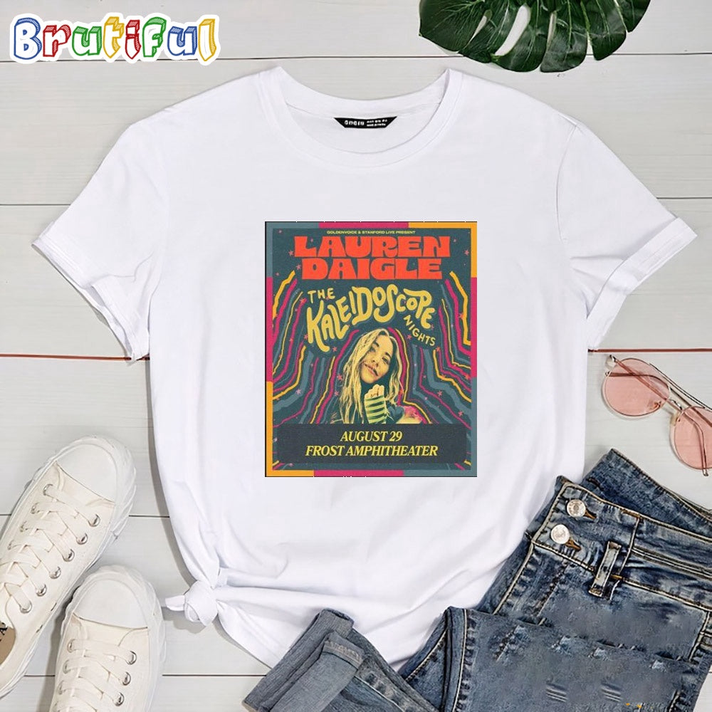 Lauren Daigle Tour 2024 Frost Amphitheater Stanford Ca T Shirt