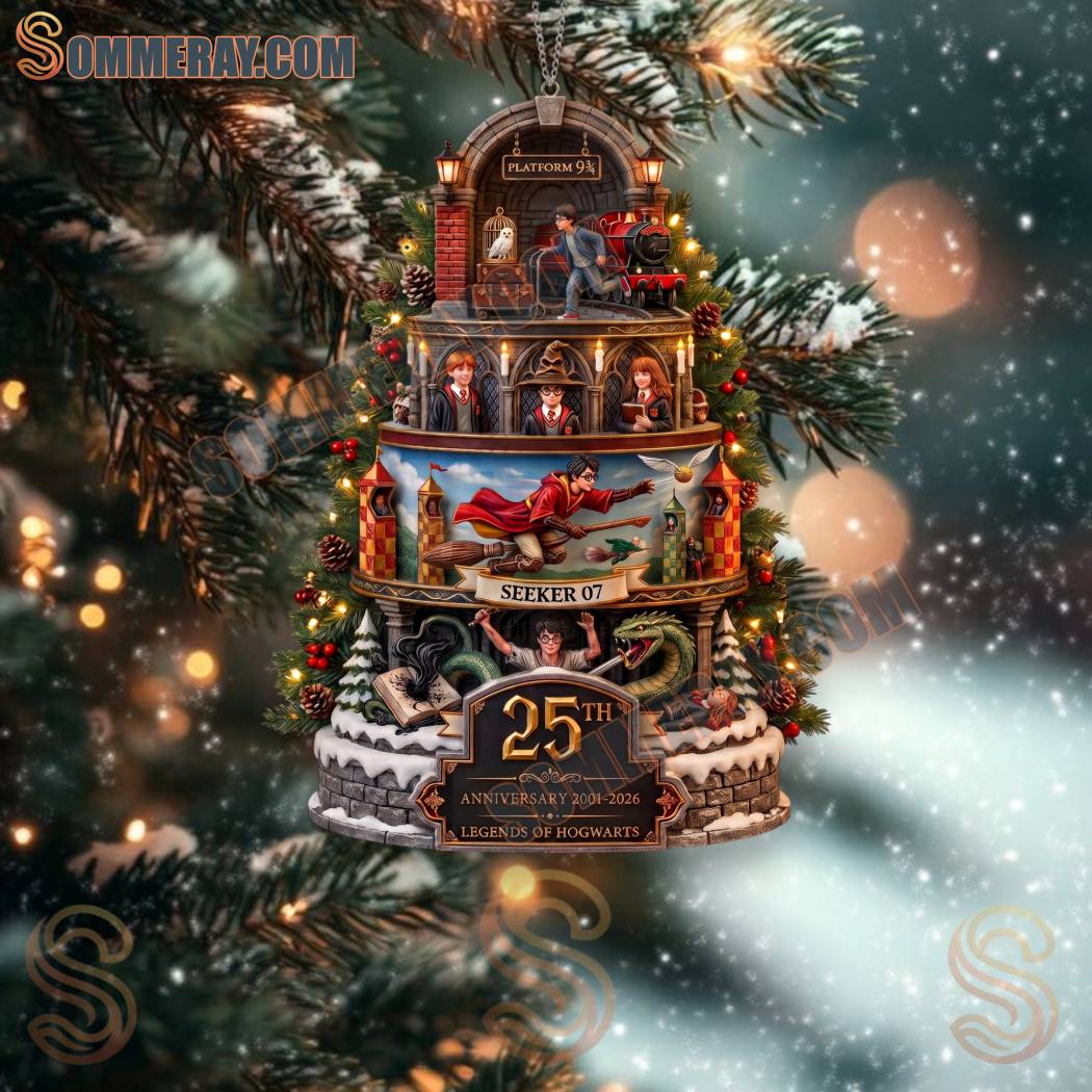 Legends of Hogwarts 25th Anniversary Ornament