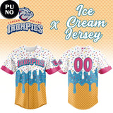Lehigh Valley IronPigs x Ice Cream 2026 Personalized Baseball Jersey