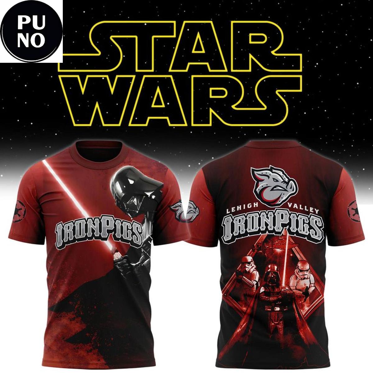 Lehigh Valley IronPigs x Star Wars Night 2026 Hoodie T-Shirt