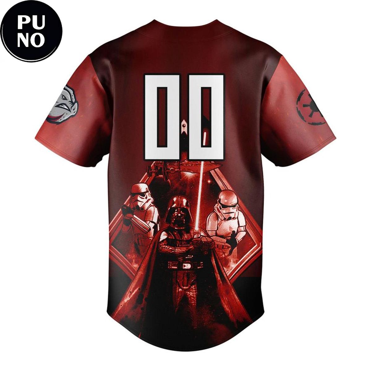 Lehigh Valley IronPigs x Star Wars Night 2026 Personalized Baseball Jersey