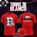 Leones de Ponce BSN 2026 Playoffs Letter P Mascot Red T-Shirt