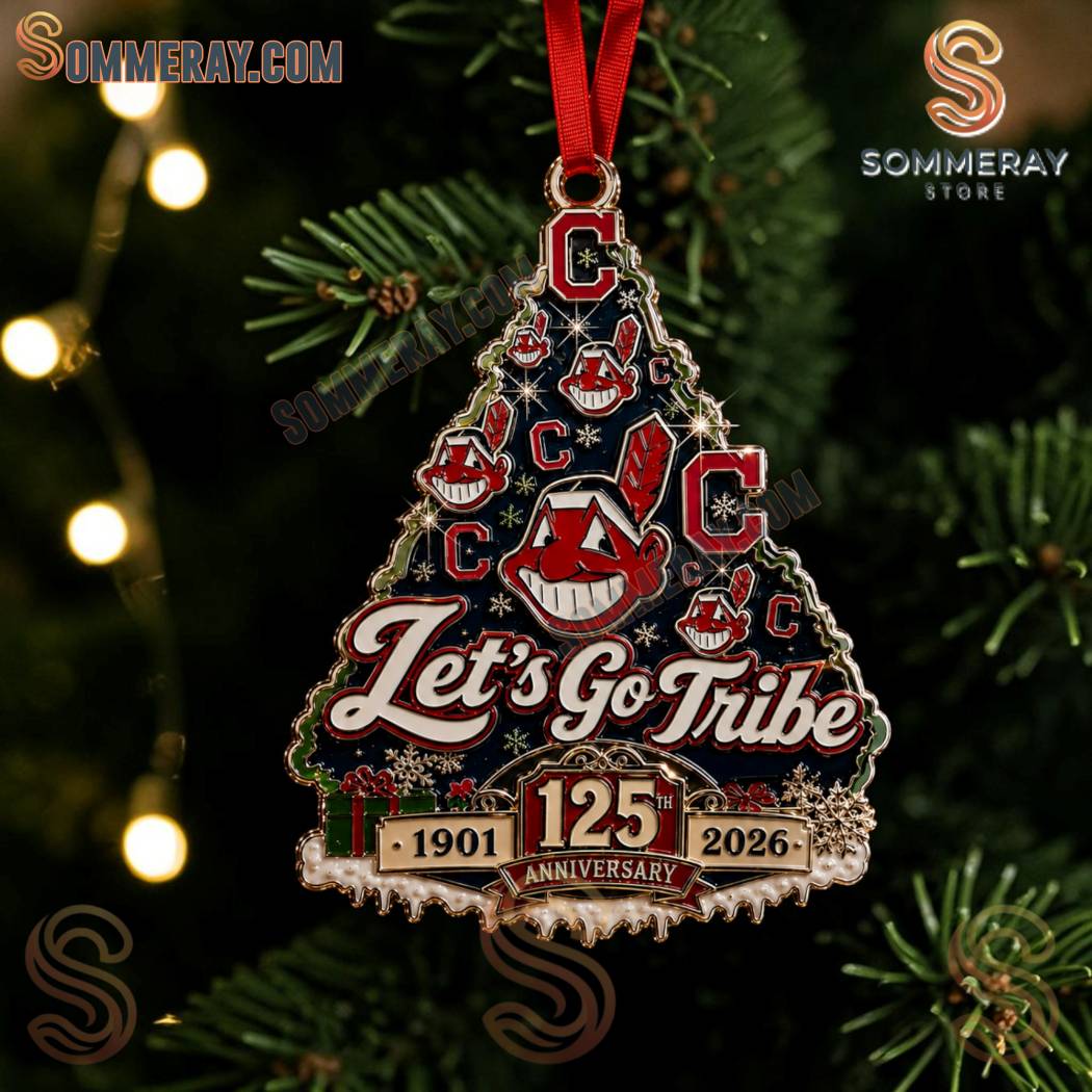 Let’s Go Tribe 125th Anniversary Christmas Tree Ornament