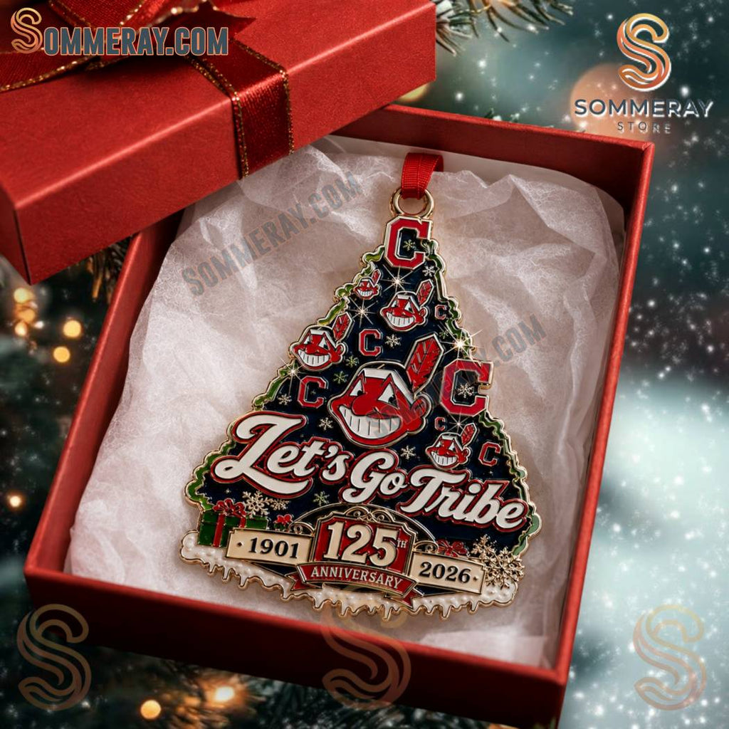 Let’s Go Tribe 125th Anniversary Christmas Tree Ornament