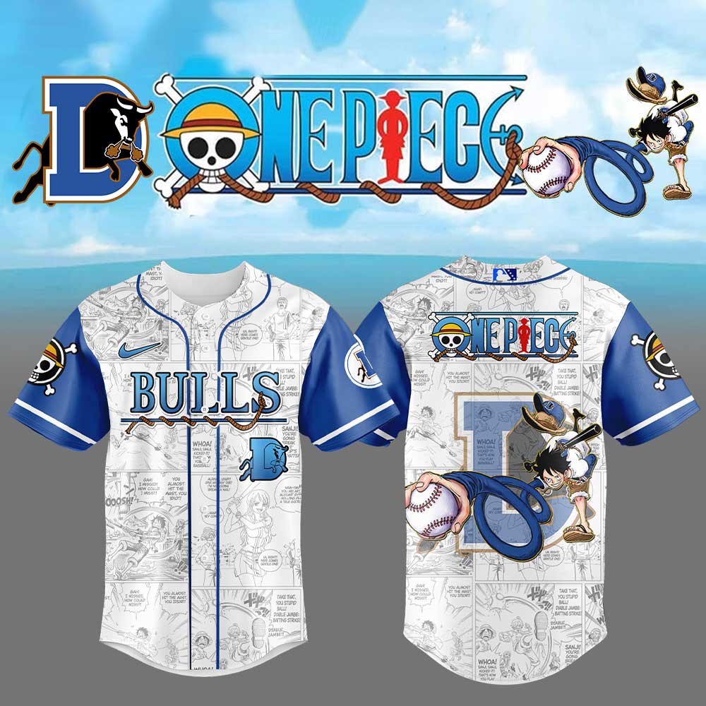 Limited Edition Durham Bulls One Piece Night Game Jersey