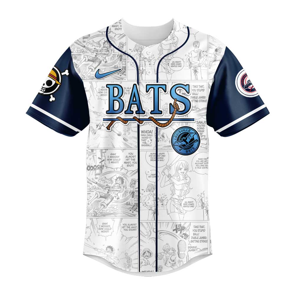 Limited Edition Louisville Bats One Piece Night Game Jersey