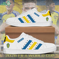 Limited Edition Sweden World Cup 2026 White Stan Smith Shoes