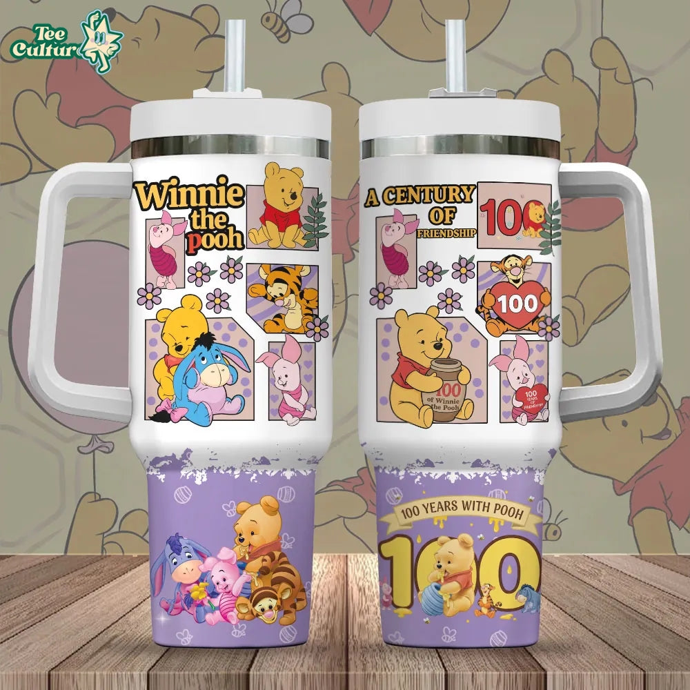 Limited Edition Winnie-the-Pooh 100th Anniversary 40oz Stanley Tumbler