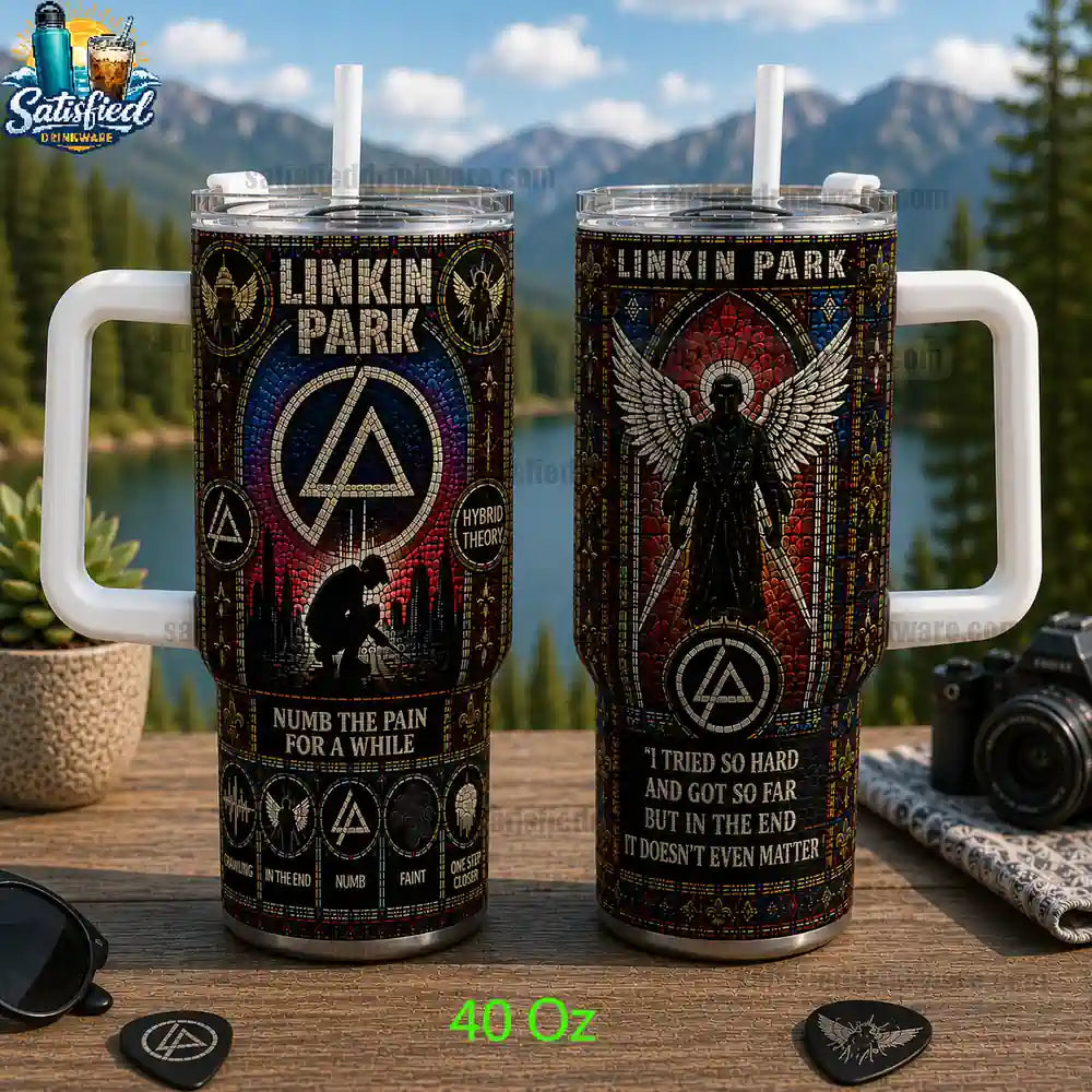 Linkin Park Stainless Steel Collector Tumbler