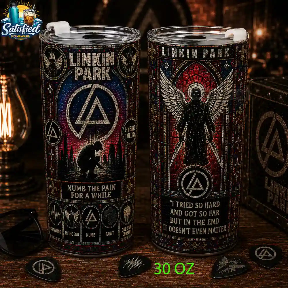 Linkin Park Stainless Steel Collector Tumbler