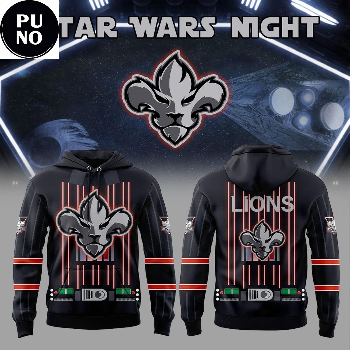 Lions de Trois-Rivières x Star Wars Night 2026 Hoodie T-Shirt