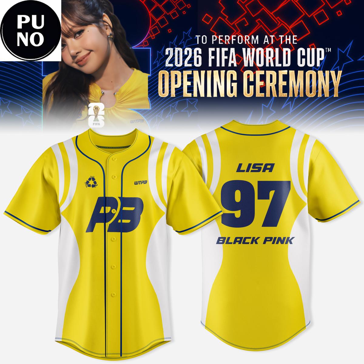 Lisa x Fifa World Cup Opening Ceremony 2026 Baseball Jersey