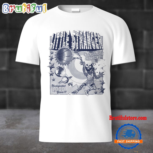Little Stranger Alien Baller Intergalactic Champions T Shirt
