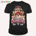 Lobos Rush Mountain West Tournament Champions 2024 T Shirt