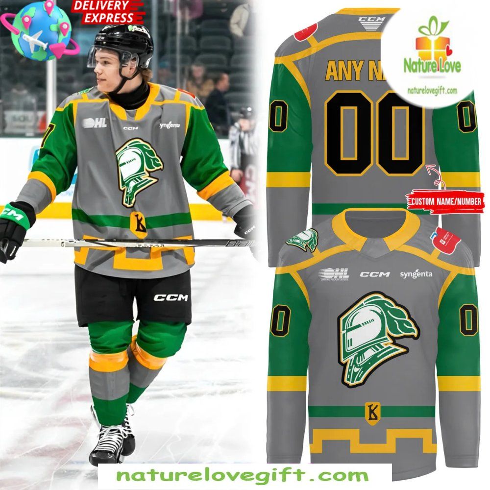 2026 London Knights Midwest Division Champions Jersey