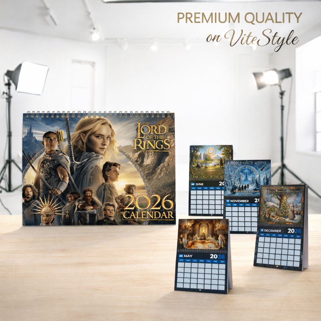 Lord of the Rings 2026 Wall Calendar