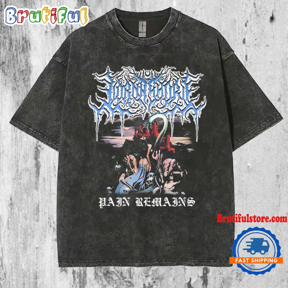 Lorna Shore Dark Fantasy 2024 Mineral Wash T Shirt
