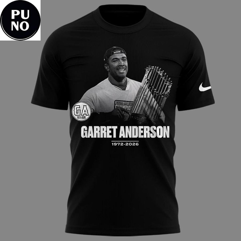 Los Angeles Angels 2026 In Memory of Garret Anderson Hoodie T-Shirt