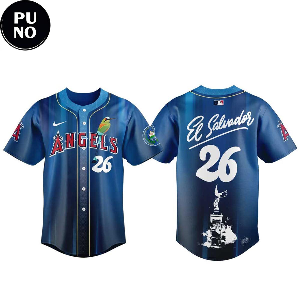 Los Angeles Angels Filipino Heritage Night 2026 Personalized Baseball Jersey