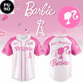 Los Angeles Angels Lovely Barbie 2026 Baseball Jersey