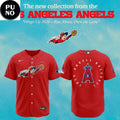Los Angeles Angels Wings Up 2026 Rise Above Own the Game Baseball Jersey