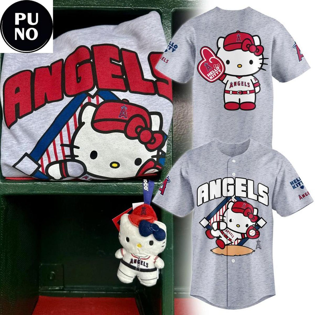 Los Angeles Angels x Hello Kitty Day 2026 Baseball Jersey