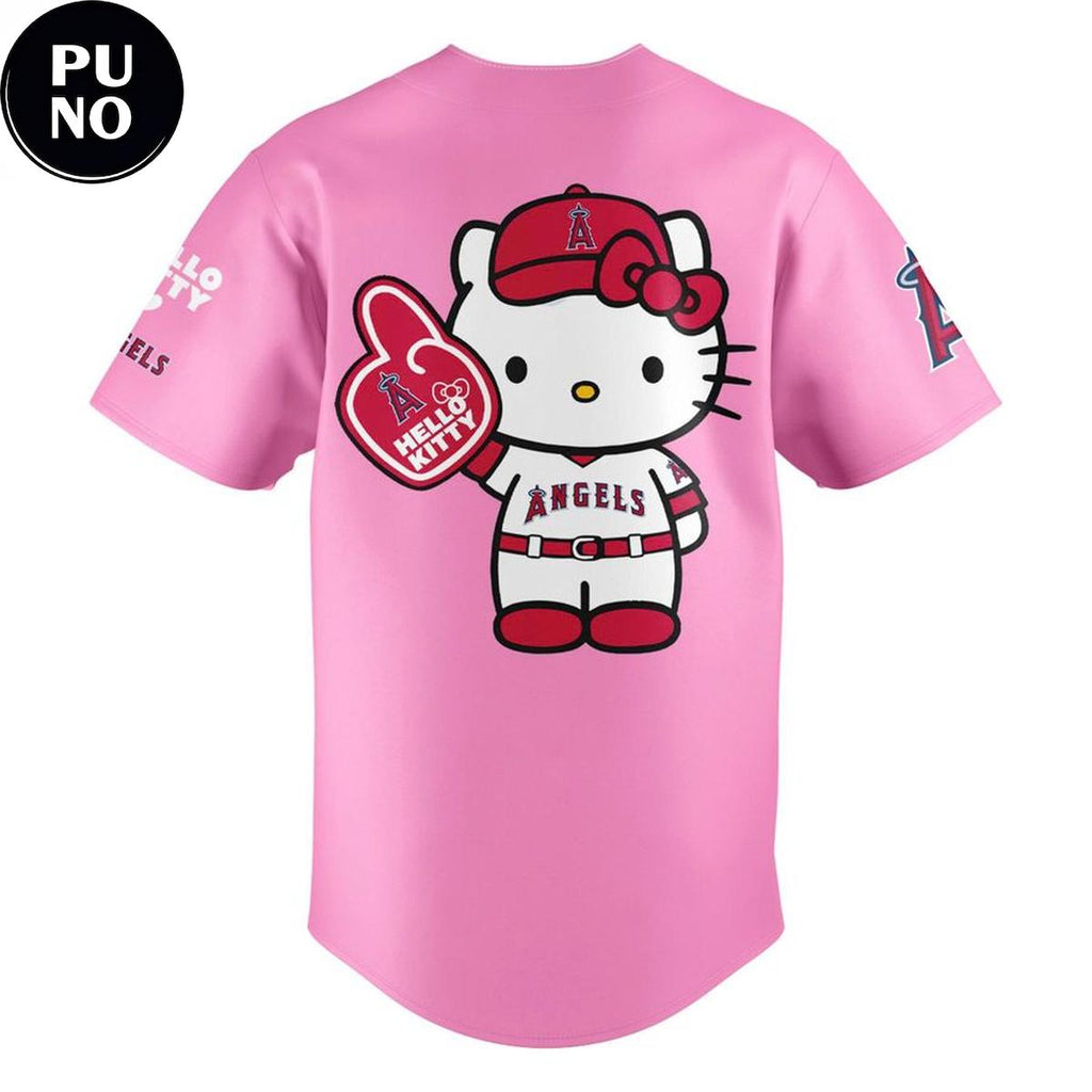 Los Angeles Angels x Hello Kitty Day 2026 Baseball Jersey