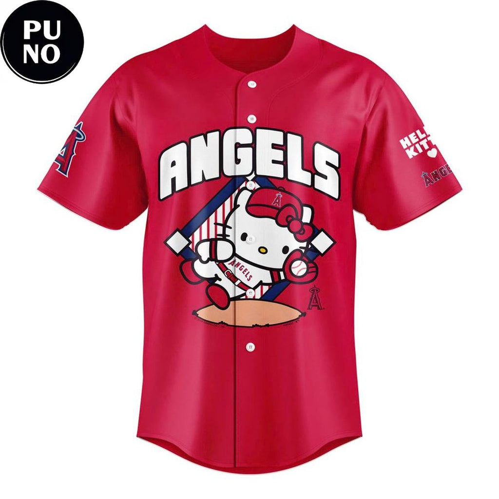 Los Angeles Angels x Hello Kitty Day 2026 Baseball Jersey