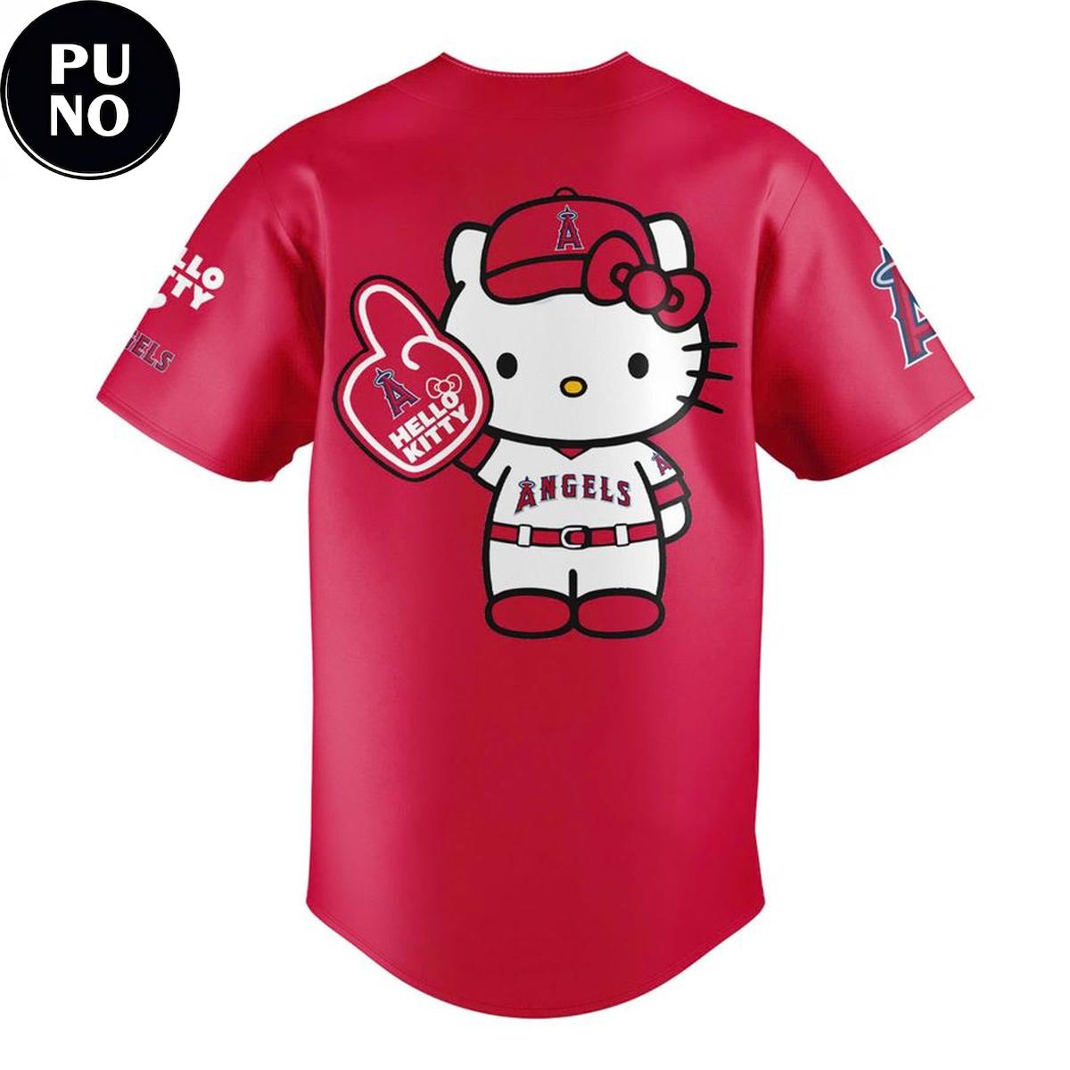 Los Angeles Angels x Hello Kitty Day 2026 Baseball Jersey