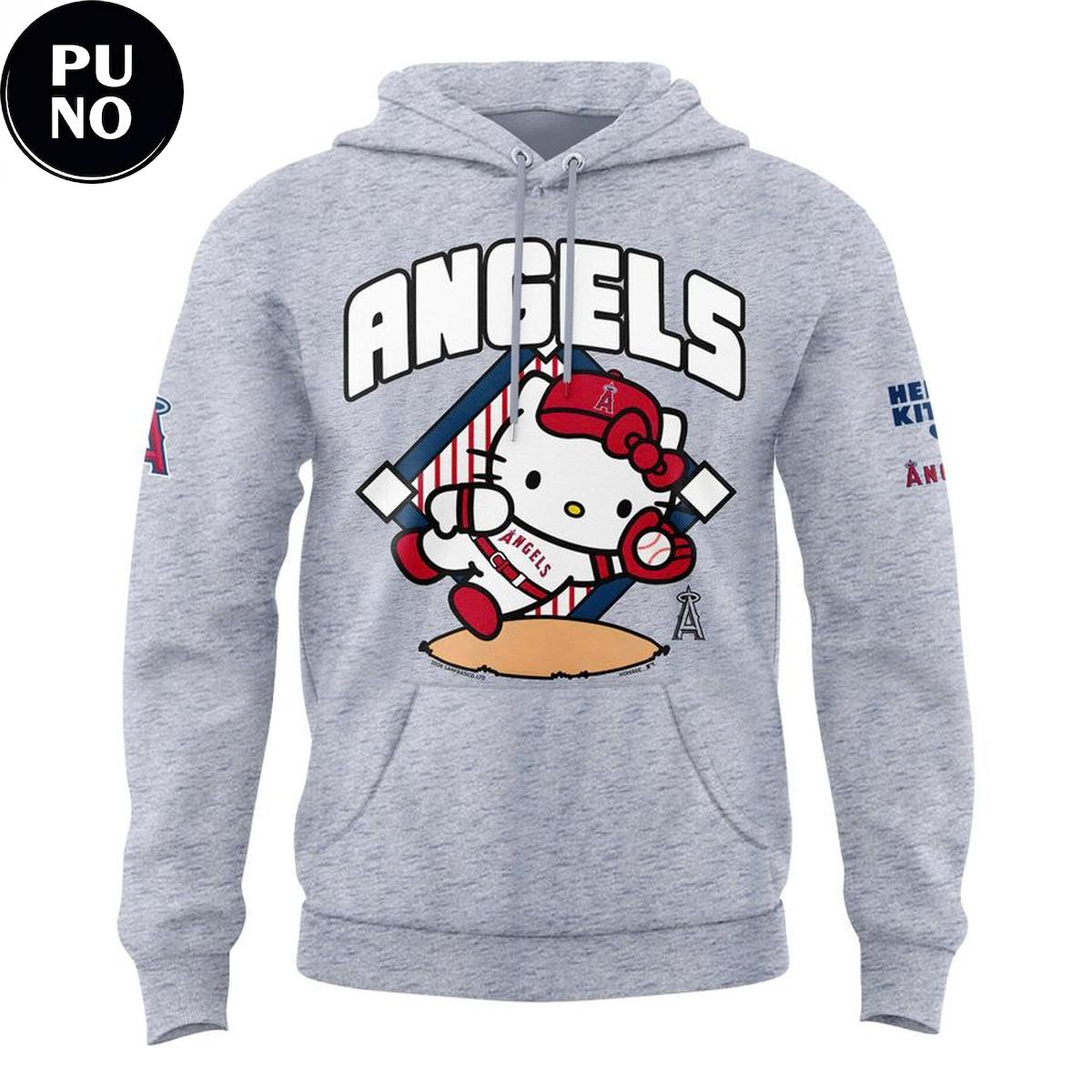 Los Angeles Angels x Hello Kitty Day 2026 Hoodie T-Shirt