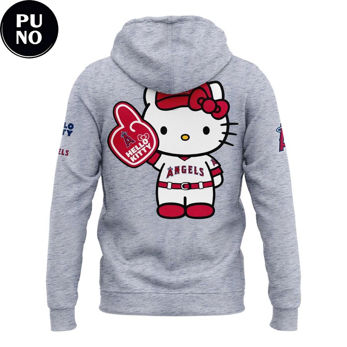 Los Angeles Angels x Hello Kitty Day 2026 Hoodie T-Shirt