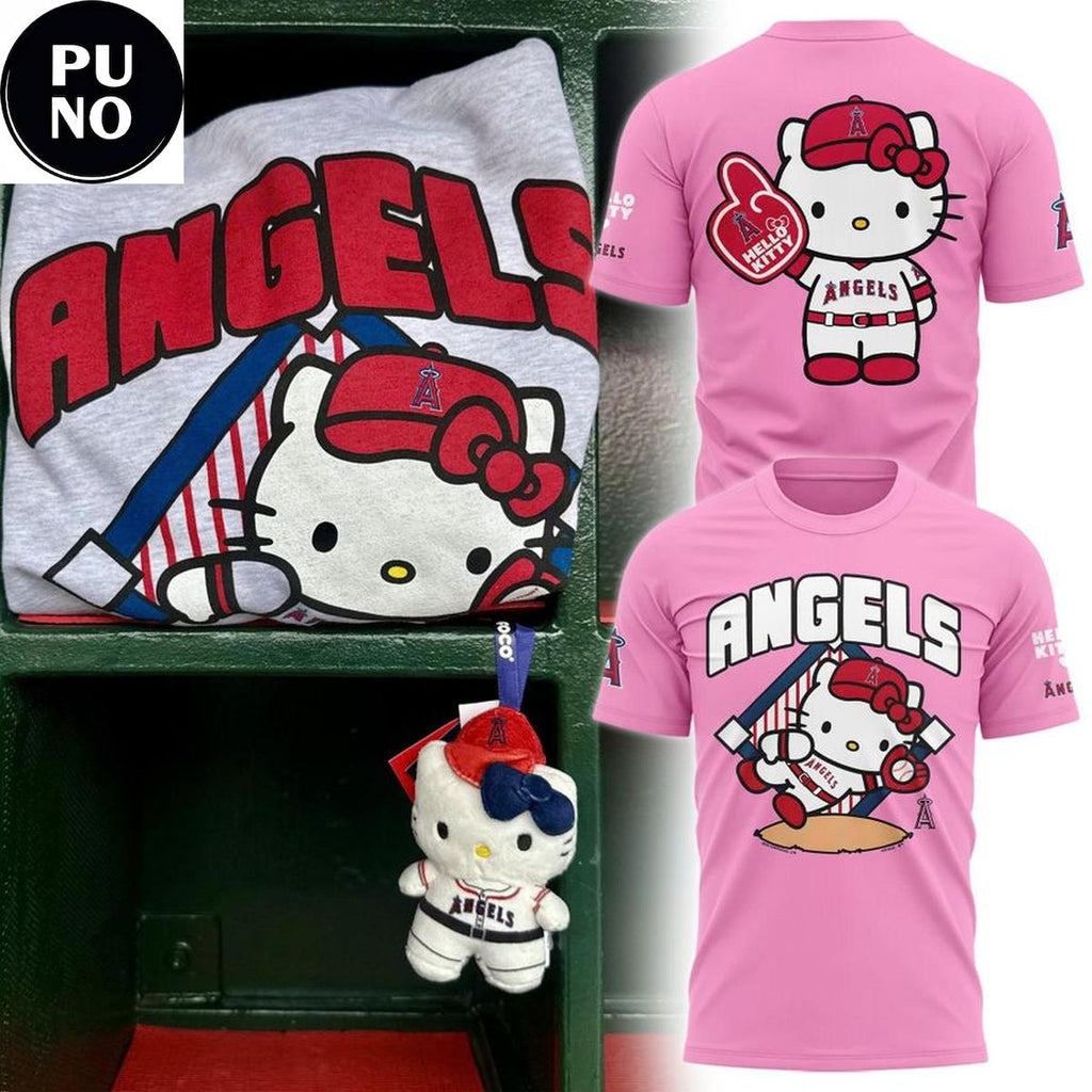 Los Angeles Angels x Hello Kitty Day 2026 Hoodie T-Shirt