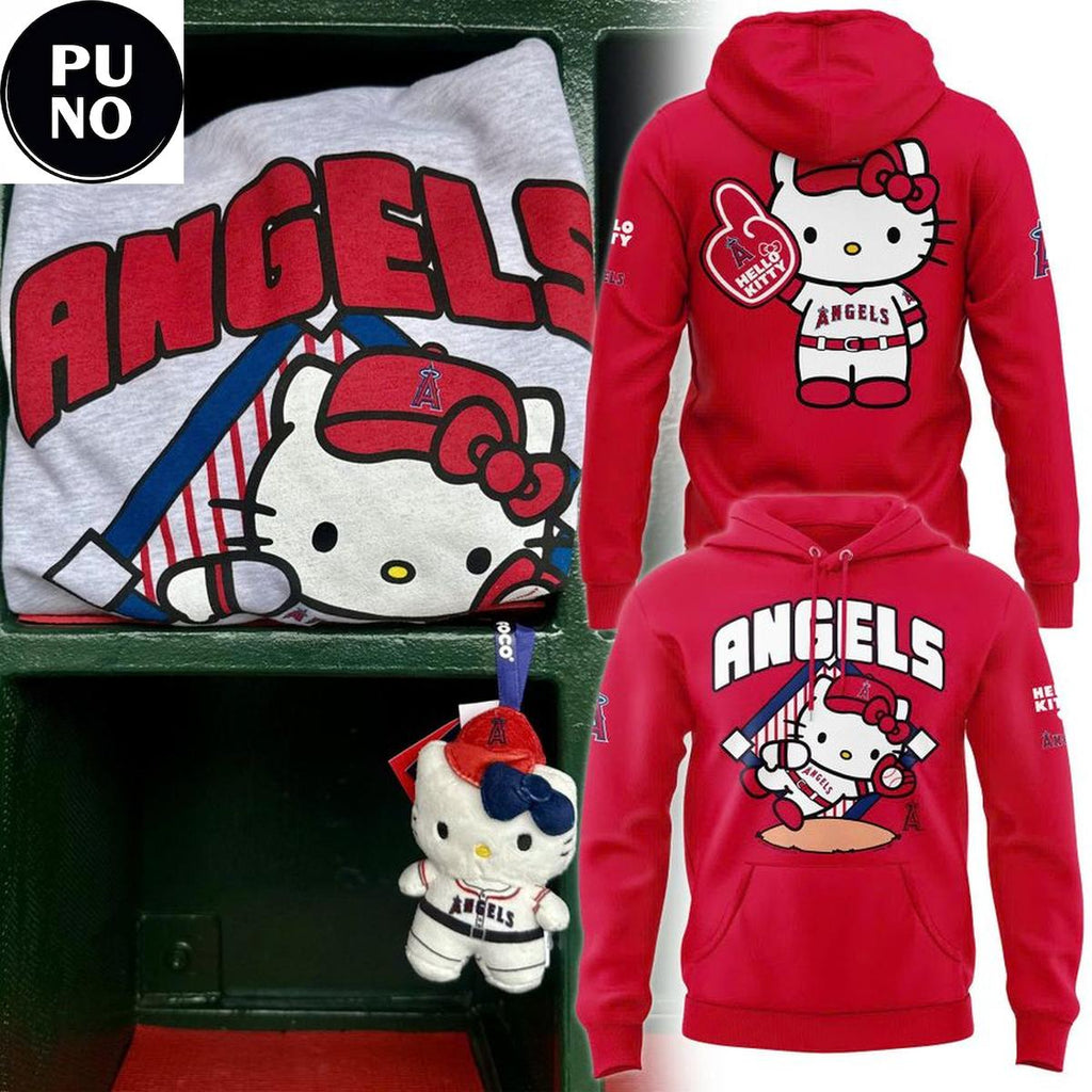 Los Angeles Angels x Hello Kitty Day 2026 Hoodie T-Shirt