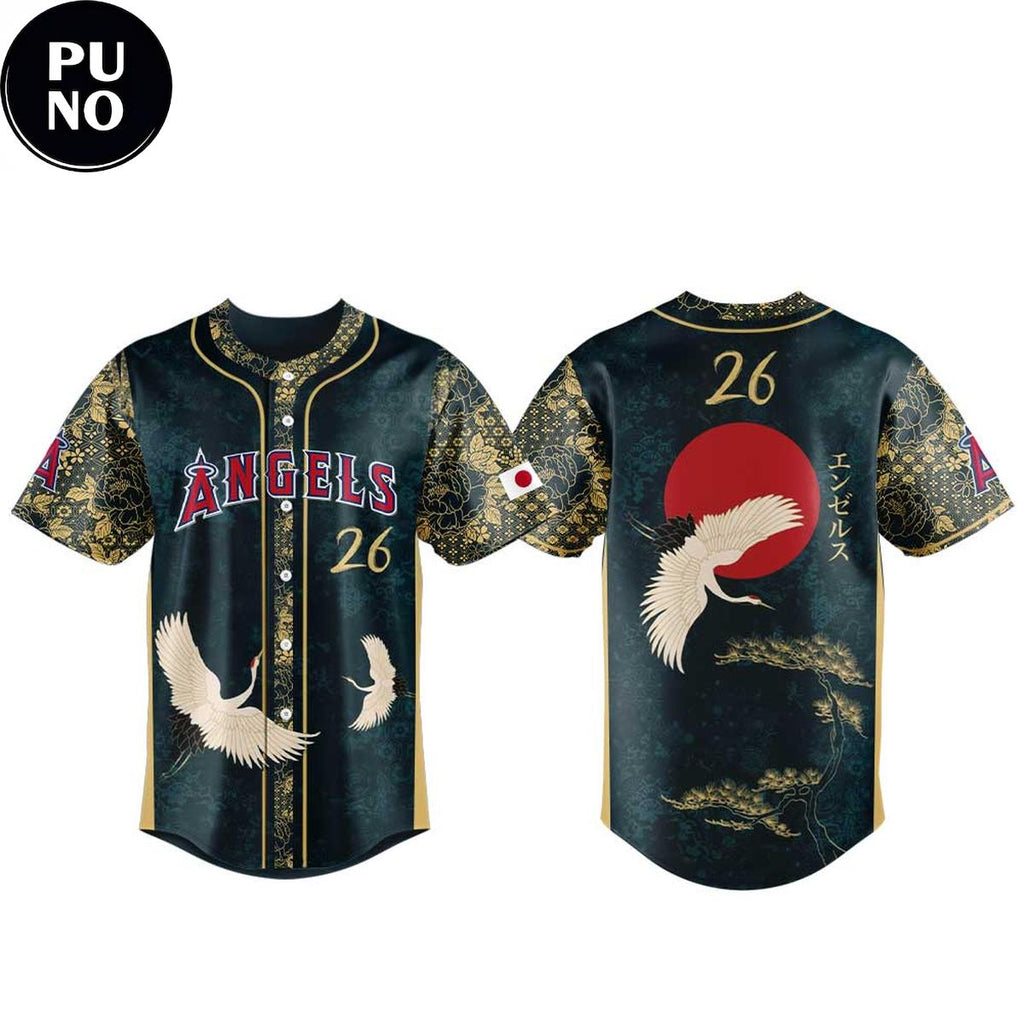 Los Angeles Angels x Japanese Heritage Night 2026 Baseball Jersey