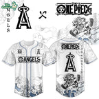 Los Angeles Angels x One Piece Jersey 2026 Luffy Gear 5