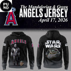 Los Angeles Angels x Star War Night 2026 The Mandalorian & Grogu Hoodie