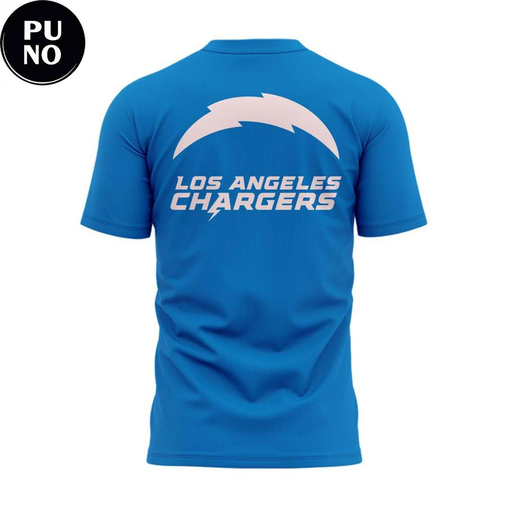 Los Angeles Chargers 2026 Ladd McConkey #15 Signature T-Shirt