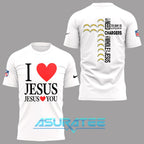 Los Angeles Chargers I Love Jesus Limited Edition Shirt