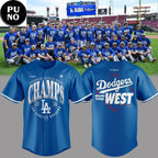 Los Angeles Dodgers 2026 Champions NL West Division Baseball Jersey