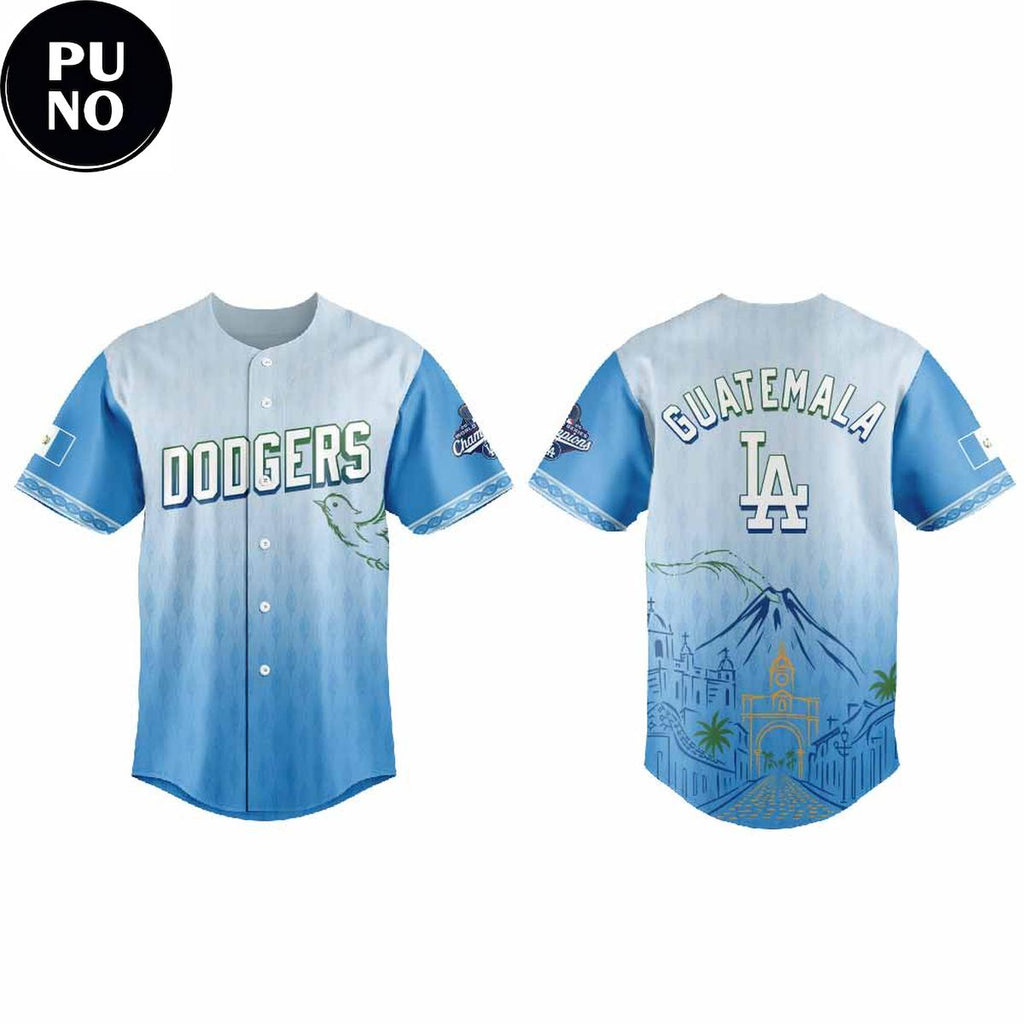 Los Angeles Dodgers 2026 Guatemalan Heritage Night Baseball Jersey