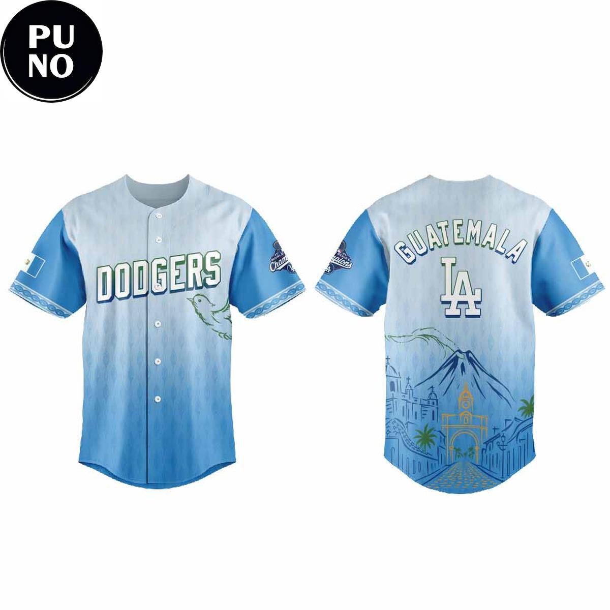 Los Angeles Dodgers 2026 Guatemalan Heritage Night Baseball Jersey